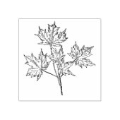 ヴィンテージメープルスタンプ ラバースタンプ (インプリント)