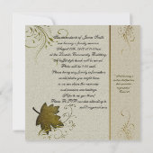 ヴィンテージメープルリーフファミリー懇親会 招待状 (裏面)