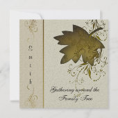 ヴィンテージメープルリーフファミリー懇親会 招待状 (正面)