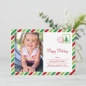 ヴィンテージメールホリデーカード シーズンカード (スタンド正面)