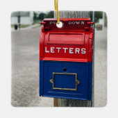 ヴィンテージメールボックス セラミックオーナメント (正面)