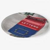 ヴィンテージメールボックス ペーパープレート (アングル)