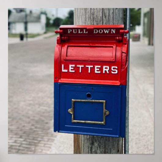 ヴィンテージメールボックス ポスター (正面)