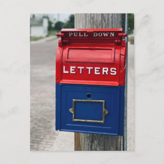 ヴィンテージメールボックス ポストカード