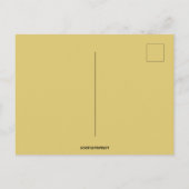 ヴィンテージメールマンクリスマスハガキ ポストカード (裏面)