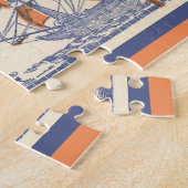 ヴィンテージメーンコーストカスタム ジグソーパズル (側面)