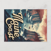 ヴィンテージメーンコーストボーツ&クリフス ポストカード (正面)