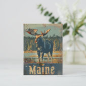 ヴィンテージメーンムース ポストカード (スタンド正面)