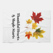 ヴィンテージメ離れジ – 感謝引用文 キッチンタオル (横)