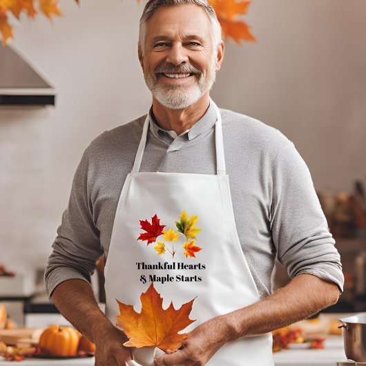 ヴィンテージメ離れジ – 感謝引用文 ロングエプロン