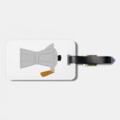 ヴィンテージモカポットコーヒーメーカーレトロエスプレッソ ラゲッジタグ (裏面横)