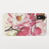 ヴィンテージモクレンの木の花ピンクの庭の花 Case-Mate iPhoneケース (裏面(横))