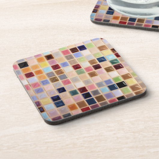 ヴィンテージモザイクタイル写真 コースター (左側)