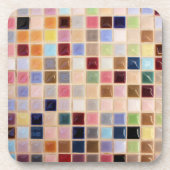 ヴィンテージモザイクタイル写真 コースター (正面)