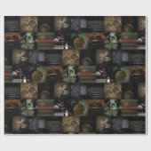 ヴィンテージモザイク ラッピングペーパー (フラット)