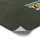 ヴィンテージモスクワ蒸気機関車ポスター ポスター (角)