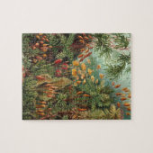 ヴィンテージモスプラントバイエルンスト・ハエッケル,ムシナ ジグソーパズル (横)