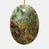 ヴィンテージモスプラントバイエルンスト・ハエッケル，ムシナ セラミックオーナメント (正面)