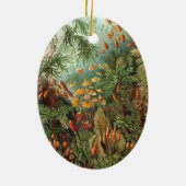 ヴィンテージモスプラントバイエルンスト・ハエッケル，ムシナ セラミックオーナメント (裏面)