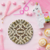 ヴィンテージモス紙プレート ペーパープレート (パーティー)