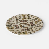 ヴィンテージモス紙プレート ペーパープレート (アングル)