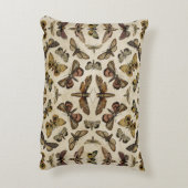 ヴィンテージモス装飾用クッション アクセントクッション (裏面(縦))