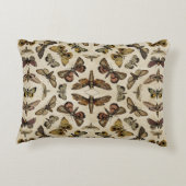 ヴィンテージモス装飾用クッション アクセントクッション (裏面)