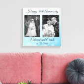 ヴィンテージモダンと結婚の写真50周年記念 キャンバスプリント (インサイチュ (リビング))