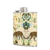 ヴィンテージモダンの花ジャングル熱帯地方 フラスク (左)