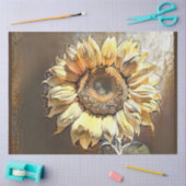 ヴィンテージモダンアートサンフラワーコレクション 薄葉紙 (クラフト)