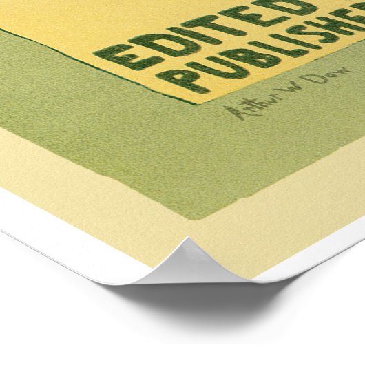 ヴィンテージモダンアールヌーボー絵本表紙 ポスター (角)