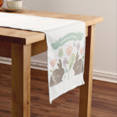 ヴィンテージモダンイースターバニー ショートテーブルランナー (インサイチュ)