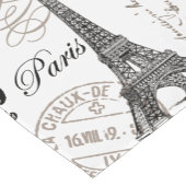 ヴィンテージモダンエッフェル塔 ショートテーブルランナー (コーナー)