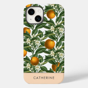 ヴィンテージモダンオレンジシトラスフルーツブロッサム Case-Mate iPhone 14ケース