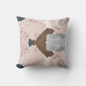 ヴィンテージモダンカラフル抽象芸術装飾用クッション クッション (正面)