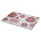 ヴィンテージモダンクリスマスオーナメント カッティングボード (角)