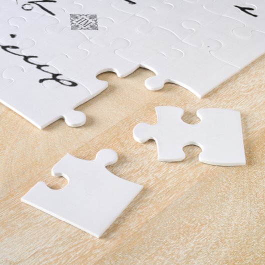 ヴィンテージモダンクリスマス(鳥)ショウジョウコウカンチョウ ジグソーパズル (側面)