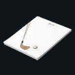 ヴィンテージモダンゴルフ ノートパッド<br><div class="desc">ゴルフモダンデザイン用ゴルフ。</div>