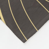 ヴィンテージモダンジオメトリタイルパターン金網 フリースブランケット (角)