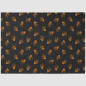 ヴィンテージモダンハロウィーンオレンジボーン 薄葉紙 (正面)