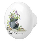 ヴィンテージモダンハロウィーンカードロンレシピ1 セラミックノブ (右)