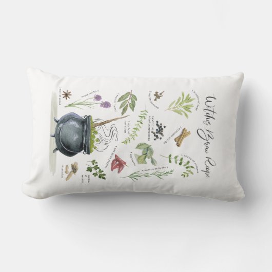 ヴィンテージモダンハロウィーンカードロンレシピ1 ランバークッション (正面)