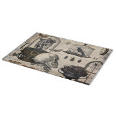 ヴィンテージモダンハロウィーンガーデン カッティングボード (角)