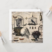 ヴィンテージモダンハロウィーンガーデン カード (正面/裏面インサイチュ)