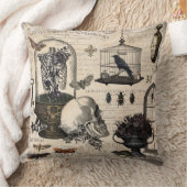 ヴィンテージモダンハロウィーンガーデン クッション (ブランケット)