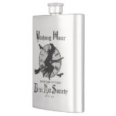 ヴィンテージモダンハロウィーン魔女 フラスク (左)