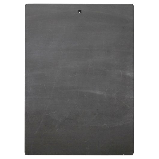 ヴィンテージモダンフローラのChalkboard Designer上のモチーフ クリップボード (裏面)