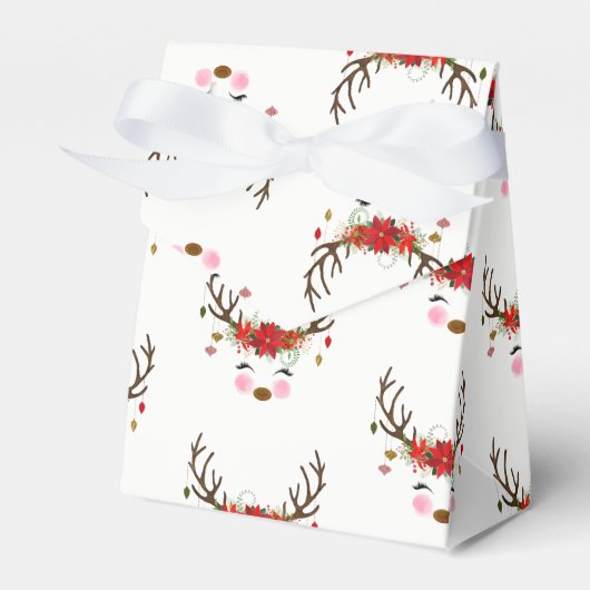 ヴィンテージモダンフローラトナディアホリデお洒落ー フェイバーボックス (正面サイド)