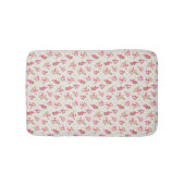 ヴィンテージモダンフローラバラバスマット バスマット (正面)