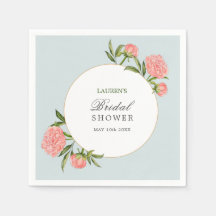 ヴィンテージモダンフローラブライダルシャワーカクテル